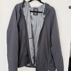 REI Men's Charcoal Windbreaker